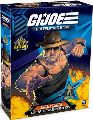 RGS02565 G I Joe RPG: Sgt Slaughter Limited Edition Accessory Pack published by Renegade Game Studios