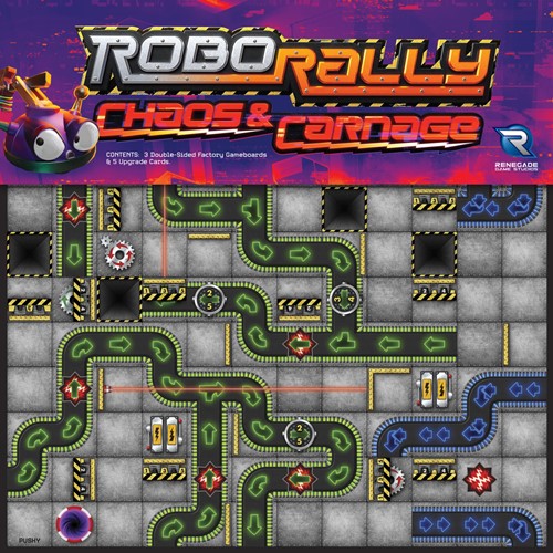 RoboRally Board Game: Chaos And Carnage Expansion