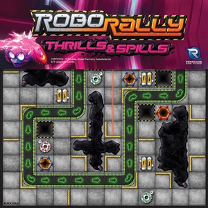 RGS02636 RoboRally Board Game: Thrills And Spills Expansion published by Renegade Game Studios