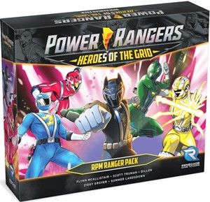 2!RGS02656 Power Rangers Board Game: Heroes Of The Grid RPM Ranger Pack published by Renegade Game Studios