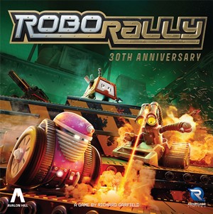 2!RGS02675 RoboRally Board Game: 30th Anniversary Edition published by Renegade Game Studios