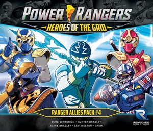 RGS02686 Power Rangers Board Game: Heroes Of The Grid Allies Pack #4 published by Renegade Game Studios