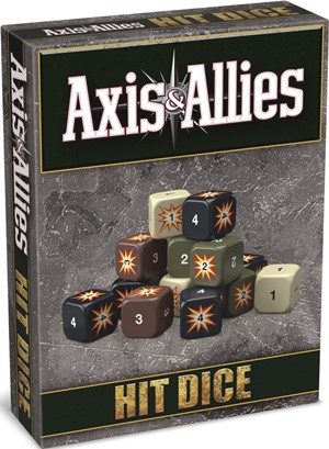 RGS02690 Axis And Allies Board Game: Hit Dice published by Renegade Game Studios