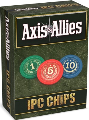 RGS02691 Axis And Allies Board Game: IPC Chips published by Renegade Game Studios