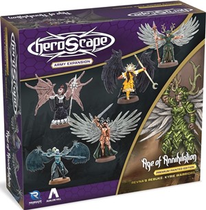 RGS02698 Heroscape Board Game: Revna's Rebuke: Kyrie Warriors Army Expansion published by Renegade Game Studios