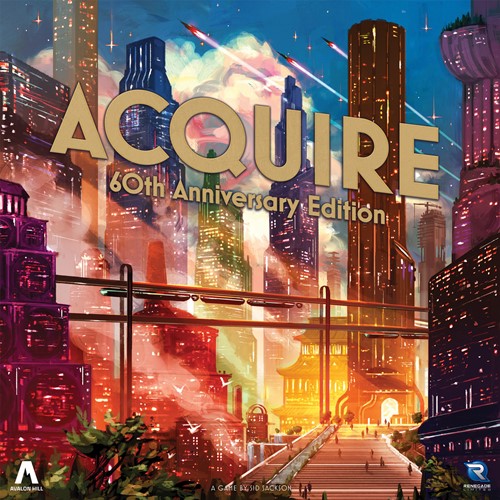 RGS02711 Acquire Board Game: 60th Anniversary Edition published by Renegade Game Studios