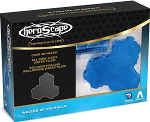 RGS02721 Heroscape Board Game: Waters Of Valhalla Terrain Expansion published by Renegade Game Studios