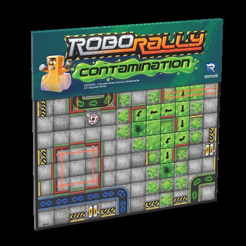 RoboRally Board Game: Contamination Expansion