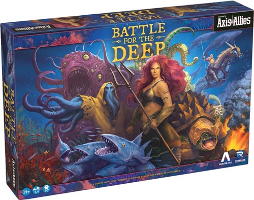 RGS02753 Battle For The Deep Board Game: Axis And Allies published by Renegade Game Studios