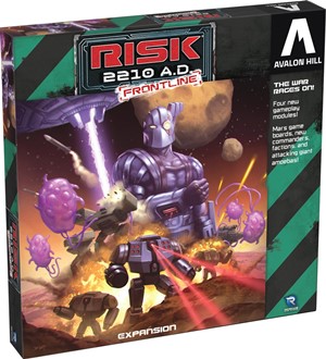 RGS02754 Risk 2210 AD Board Game: Frontline Expansion published by Renegade Game Studios