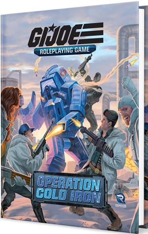 RGS08439 G.I. Joe RPG: Operation Cold Iron Adventure Book published by Renegade Game Studios