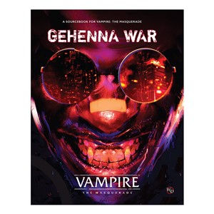 RGS11156 Vampire The Masquerade RPG: 5th Edition Gehenna War Sourcebook published by Renegade Game Studios