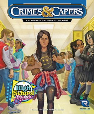 2!RGS2234 Crimes And Capers Board Game: High School Hijinx published by Renegade Game Studios