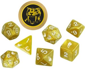 RGS2335 Power Rangers RPG: Yellow Dice Set published by Renegade Game Studios