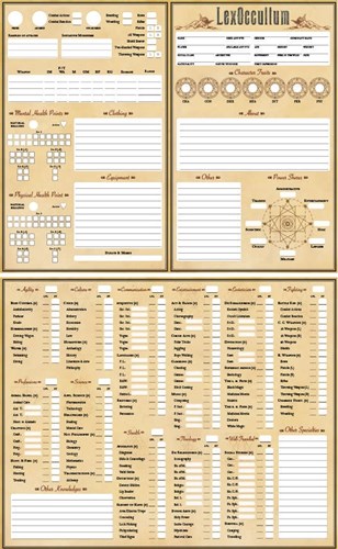 a song of ice and fire rpg character sheet