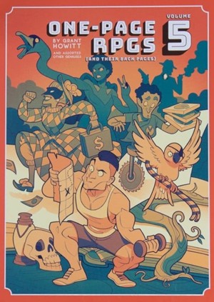 2!RRG040312 One Page RPGs: Volume 5 published by Rowan, Rook and Decard Ltd