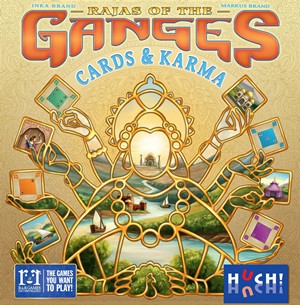 2!RRG443 Raja Of The Ganges Cards And Karma Card Game published by R&R Games