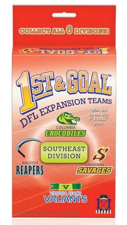 RRG653 1st and Goal Board Game: Expansion 3: South-East Division published by R&R Games