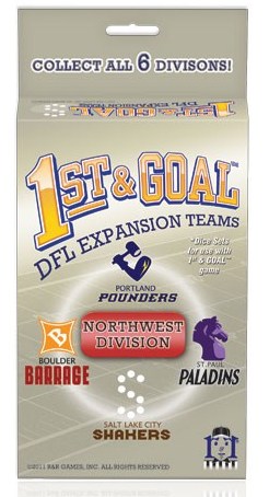 RRG655 1st and Goal Board Game: Expansion 5: North-West Division published by R&R Games