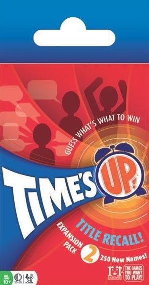 RRG972 Time's Up: Title Recall Party Game: Expansion 2 published by R&R Games