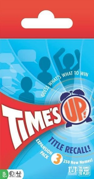 RRG973 Time's Up: Title Recall Party Game: Expansion 3 published by R&R Games