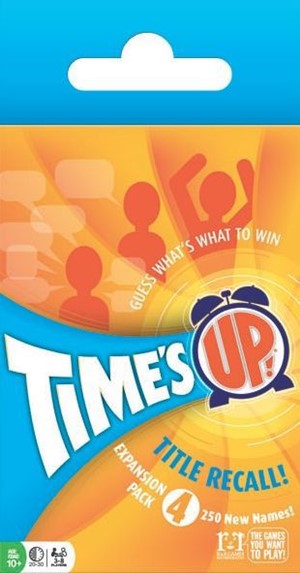 RRG974 Time's Up: Title Recall Party Game: Expansion 4 published by R&R Games
