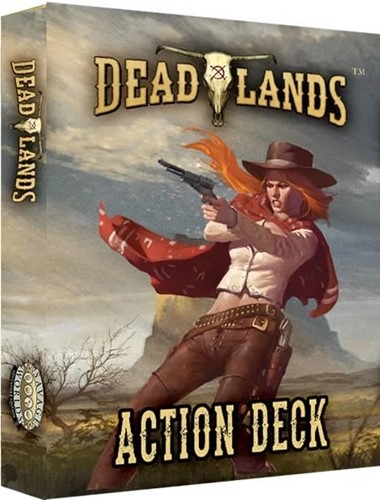 S2P10224 Deadlands The Weird West RPG: The Weird West Action Deck published by Pinnacle Entertainment