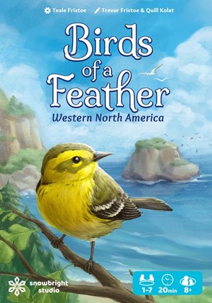 2!SBS101006 Birds Of A Feather Card Game: Western North America published by Snowbright Studio