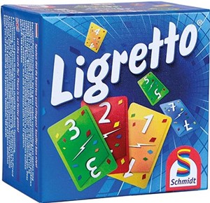 SCH01107 Ligretto Card Game in a Box - Blue published by Schmidt-Spiele