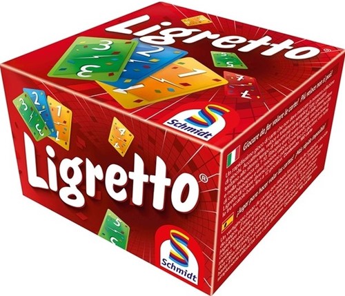 SCH01307 Ligretto Card Game in a Box - Red published by Schmidt-Spiele