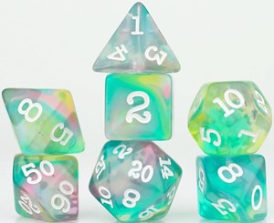 SDZ001503 Sherbert Polyhedral Dice Set published by Sirius Dice