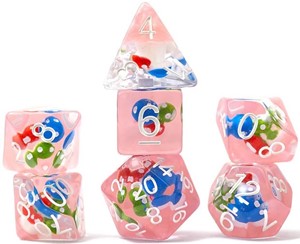 SDZ002402 Magic Mushroom Polyhedral Dice Set published by Sirius Dice