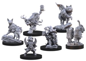 2!SFAATFS003 Animal Adventures RPG: Cats Of The Faraway Sea Miniatures published by Steamforged Games