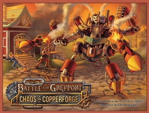 2!SFG056 Battle For Greyport Deck Building Game: Chaos In Copperforge Expansion published by Slugfest Games