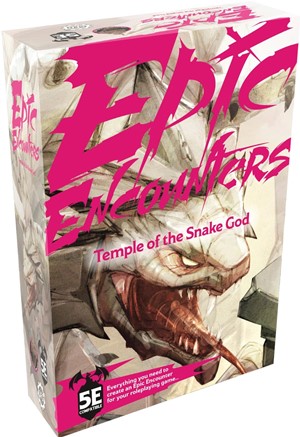SFGEE007 Dungeons And Dragons RPG: Epic Encounters: Temple Of The Snake God published by Steamforged Games