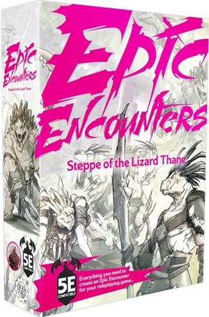 SFGEE017 Dungeons And Dragons RPG: Epic Encounters: Steppe Of The Lizard Thane published by Steamforged Games