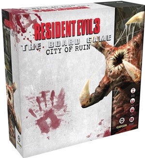 2!SFRE3002 Resident Evil 3 Board Game: The City Of Ruin Expansion published by Steamforged Games