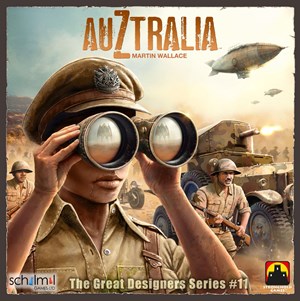 SHG4011 AuZtralia Board Game published by Stronghold Games