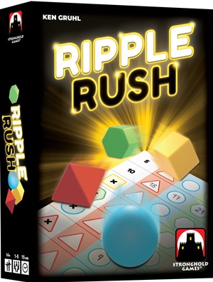 SHG6032 Ripple Rush Board Game published by Stronghold Games