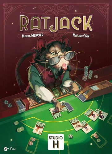 SHRATENR01 Ratjack Card Game published by Studio H