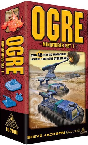 SJ107001 Ogre Board Game: Miniatures Set 1 published by Steve Jackson Games