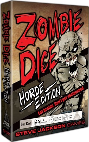 SJ131341 Zombie Dice Game: Horde Edition published by Steve Jackson Games