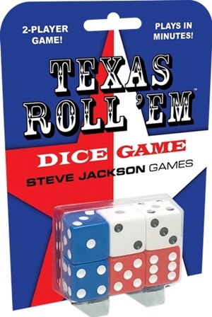 SJ131345 Texas Roll 'Em Dice Game published by Steve Jackson Games