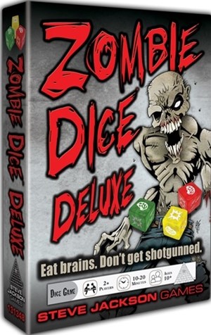 SJ131348 Zombie Dice Game: Deluxe 10th Anniversary Edition published by Steve Jackson Games
