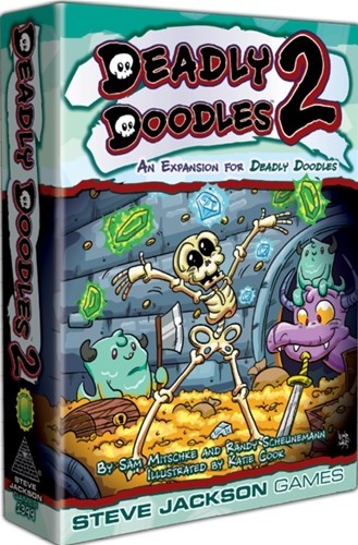 SJ1399 Deadly Doodles Card Game: 2 published by Steve Jackson Games
