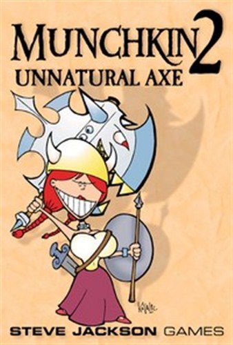 SJ1410 Munchkin Card Game 2: Unnatural Axe (Colour Edition) published by Steve Jackson Games