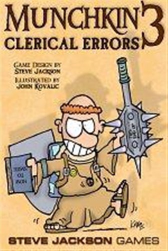 SJ1416 Munchkin Card Game 3: Clerical Errors (Colour Edition) published by Steve Jackson Games