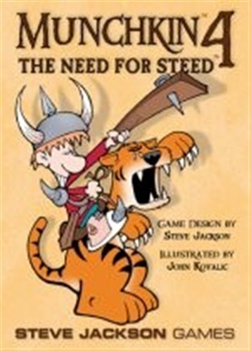 SJ1444 Munchkin Card Game 4: The Need for Steed published by Steve Jackson Games