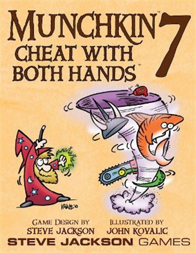 SJ1468 Munchkin Card Game 7: Cheat With Both Hands published by Steve Jackson Games