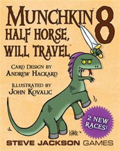 SJ1485 Munchkin Card Game 8: Half Horse Will Travel published by Steve Jackson Games